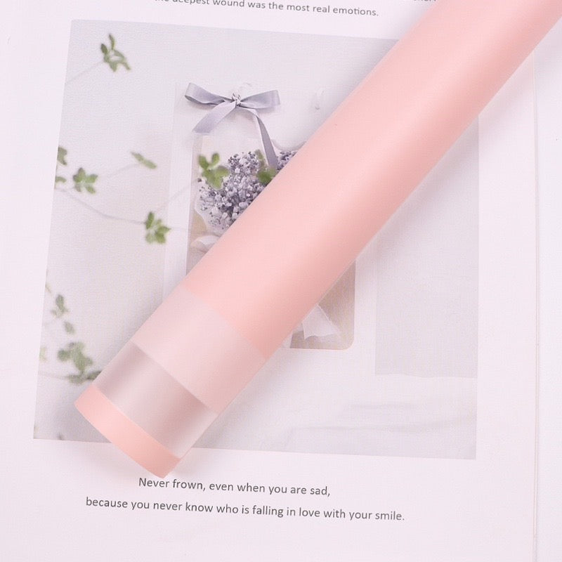 20pcs Transparent Frame Border Bouquet Wrapping Material (Waterproof)