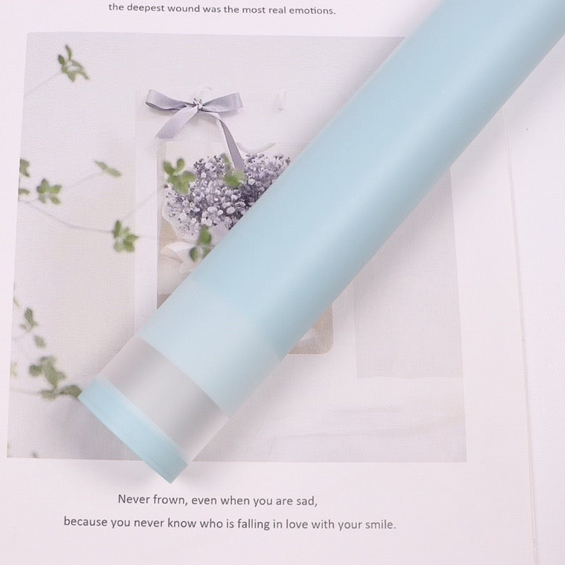 20pcs Transparent Frame Border Bouquet Wrapping Material (Waterproof)