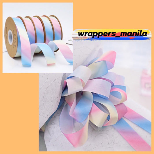 35meter Rainbow Color Ribbon Gift Wrapping Bouquet Ribbon