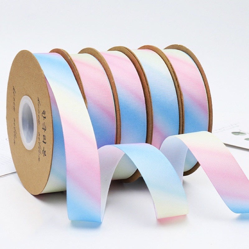 35meter Rainbow Color Ribbon Gift Wrapping Bouquet Ribbon