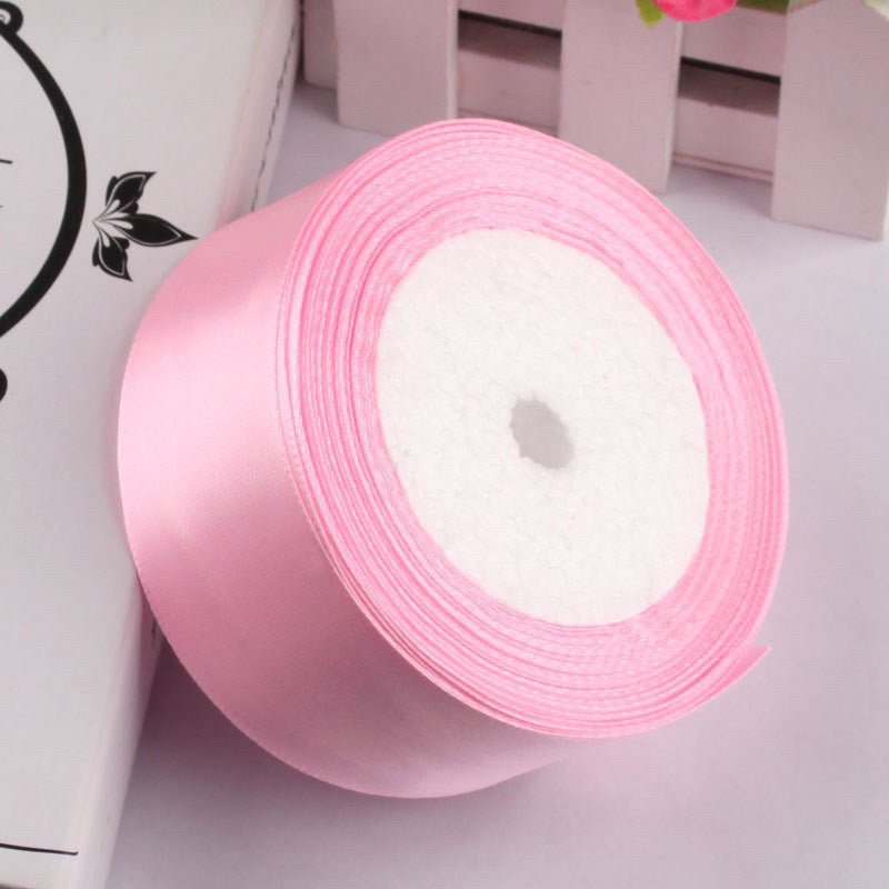 5cm Plain Satin Ribbon Gift Wrapping Bouquet Ribbon