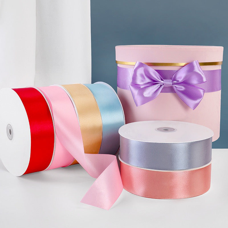 100Yards 4cm Satin Ribbon Gift Wrapping Satin Ribbon