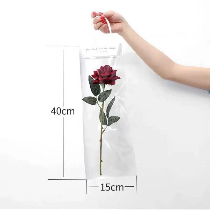 10pcs Flower Bag Bouquet Gift Bag (bag only）