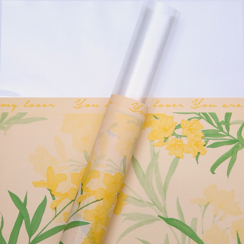 20pcs Single Stem Floral Wrappers Bouquet Wrapping Paper