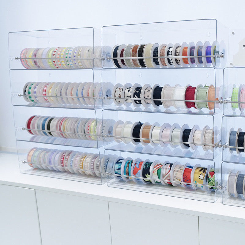 Acrylic Ribbon Rack Ribbon Storage Organizer