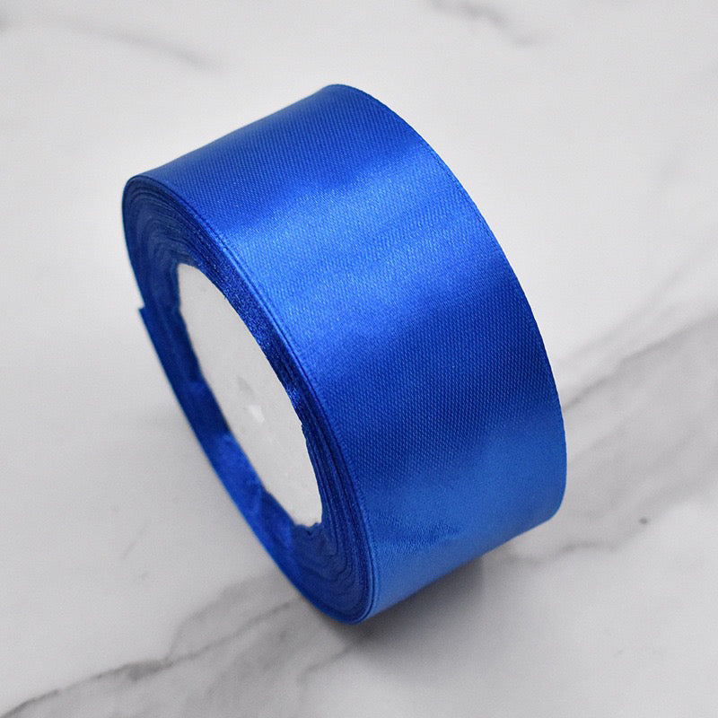 25Yards Plain Gift Wrapping Bouquet Ribbon Satin Ribbon