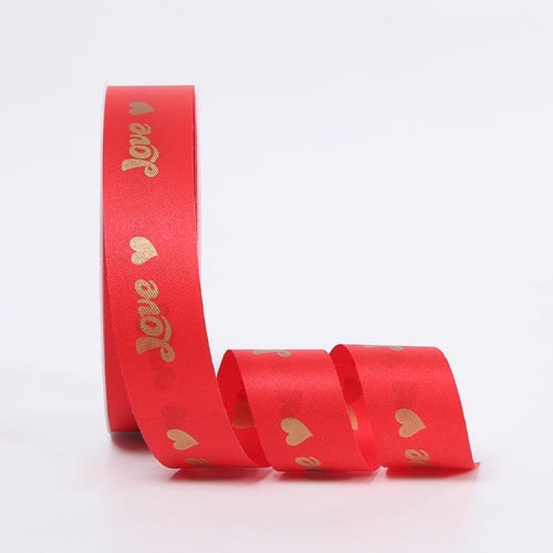 3cm Quality Plastic Style Ribbon Gift Wrapping Bouquet Ribbon 50yards long