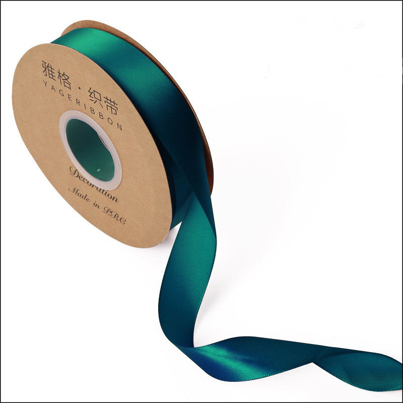 50 yards Plain Satin Ribbon Gift Wrapping Bouquet Ribbon