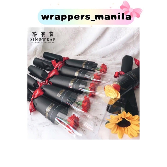 20pcs per Pack Single Stem Rose Wrappers Bouquet Wrapping Paper