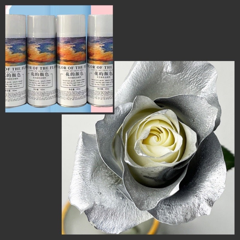 Floral Spray Color Change