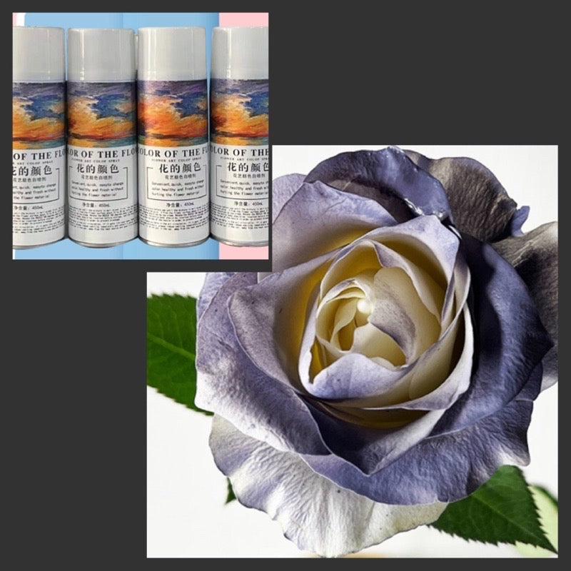 Floral Spray Color Change