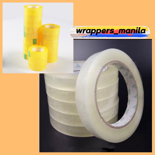 Transparent Tape/ Ultra-thin High-adhesive Tape 1.2cm 1.5cm width