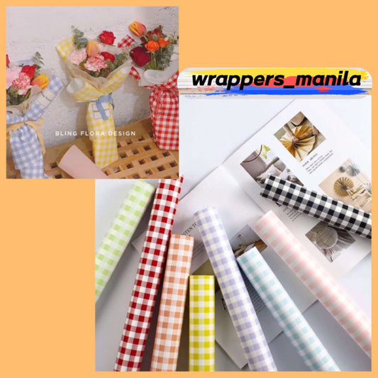 20in1 Pack Life is Full of Colors Wrappers Bouquet Wrapping Materials (Waterproof)