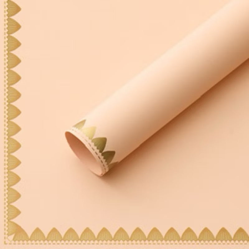 20pcs Fancy Border Bouquet Wrapping Material (Waterproof)